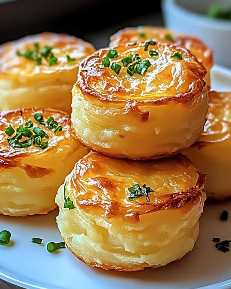 Cheesy Mashed Potato Puffs (might be nice to do with leftovers)!