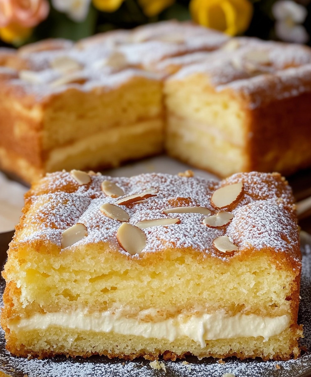 Heavenly Lemon Cream Cake: A Slice of Sunshine