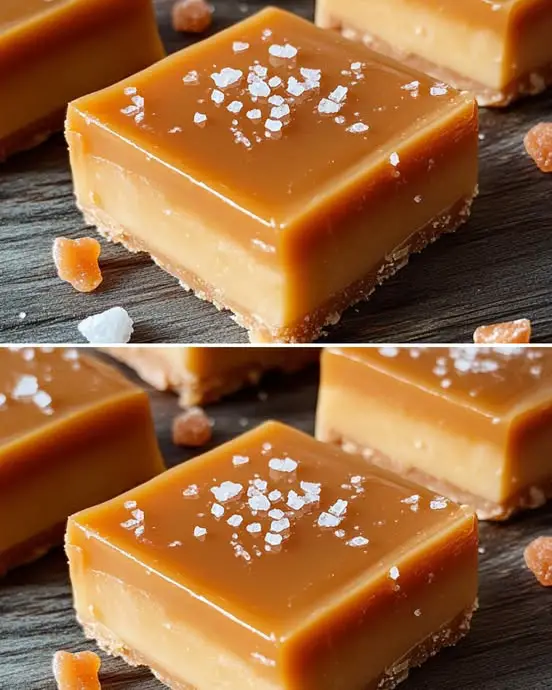 Irresistible Salted Caramel Cheesecake Bars