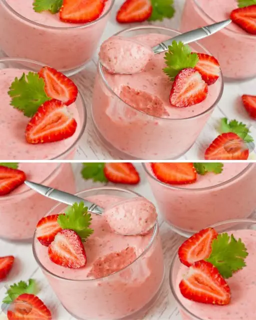 Recipe for Bavarian Strawberry Cream