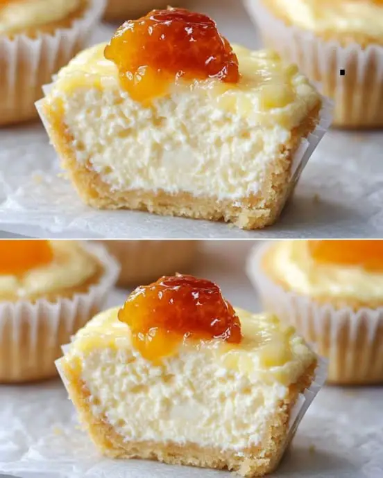 Mini Cottage Cheese Cheesecakes: A Light & Creamy Delight