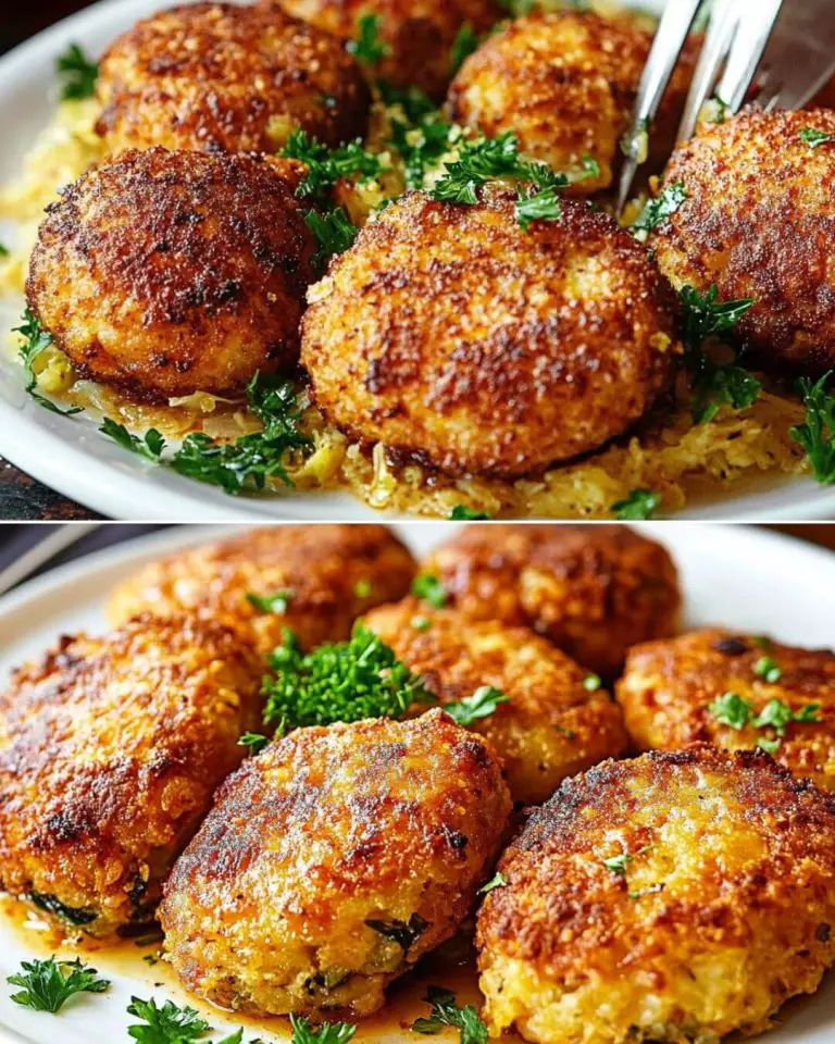 Cabbage and Meat Cutlets