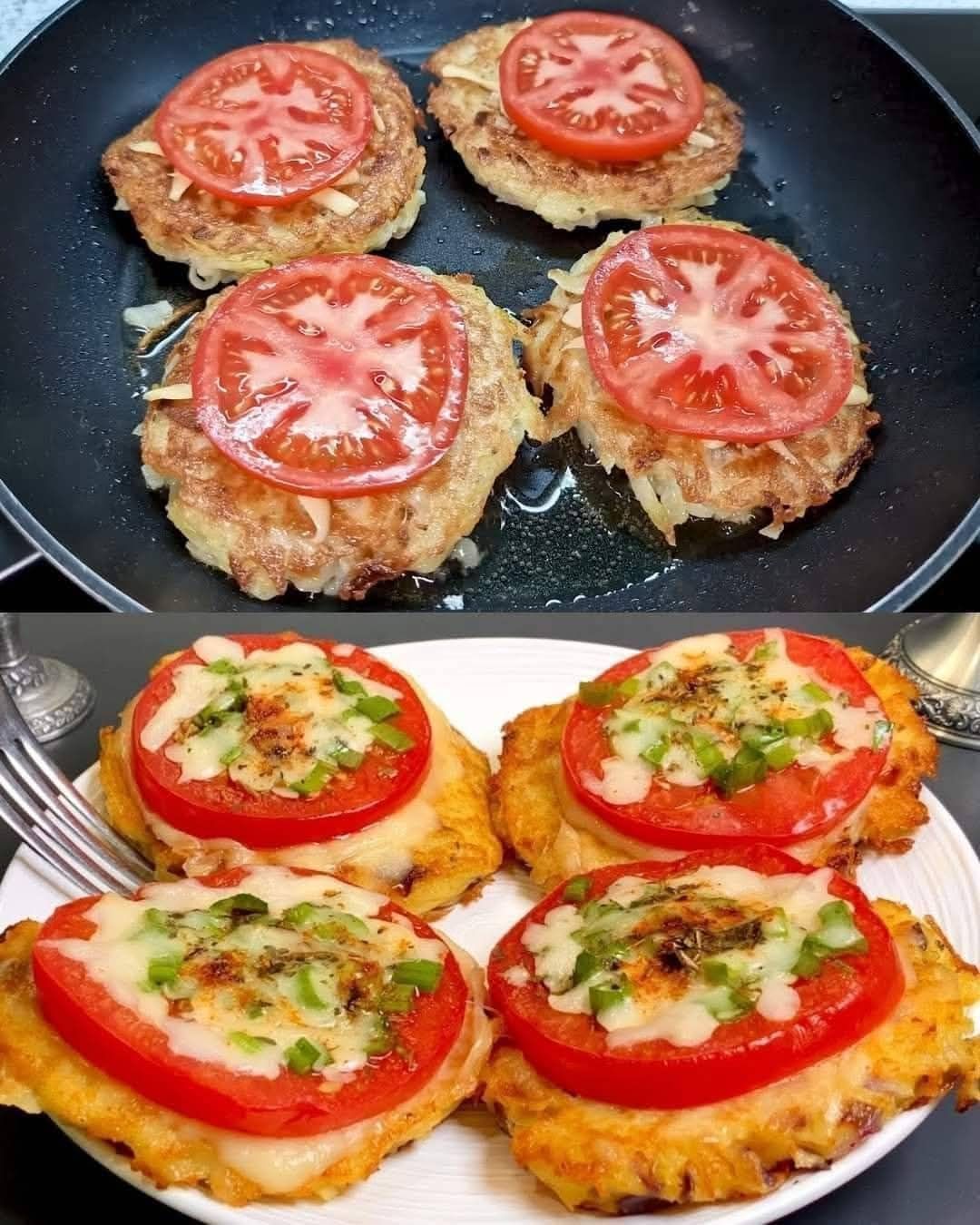 Crispy Cheesy Potato Patties Recipe