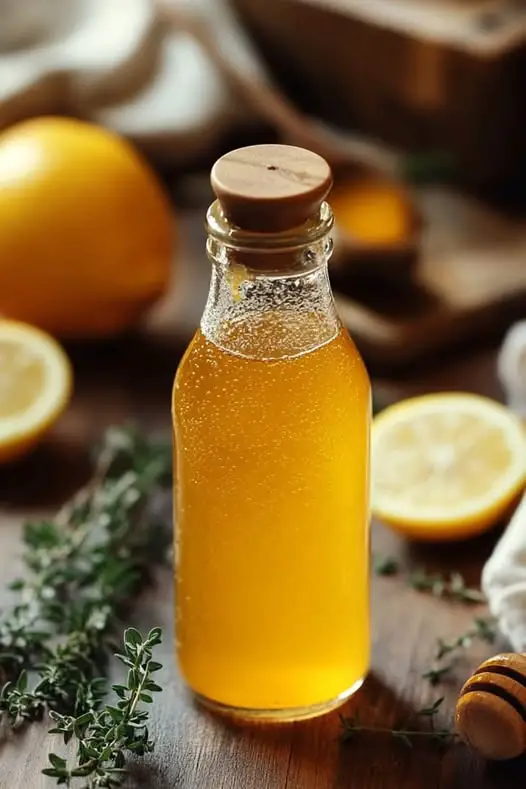 Honey, Lemon and Ginger Syrup