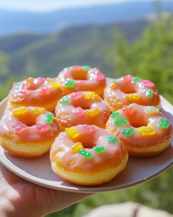 Gummy Glazed Donuts