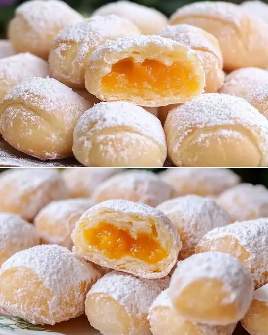 Orange Cream Pastries: A Citrusy Culinary Delight