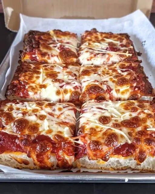 Detroit-style pizza!