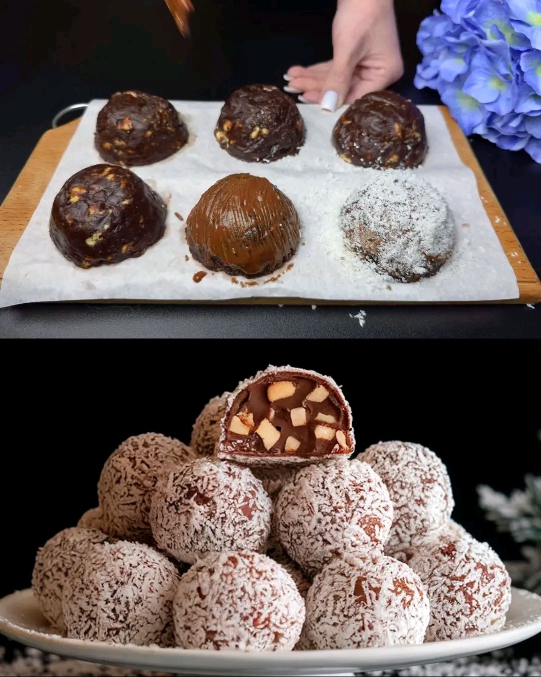 No-Bake Chocolate Coconut Balls – Quick & Easy Dessert