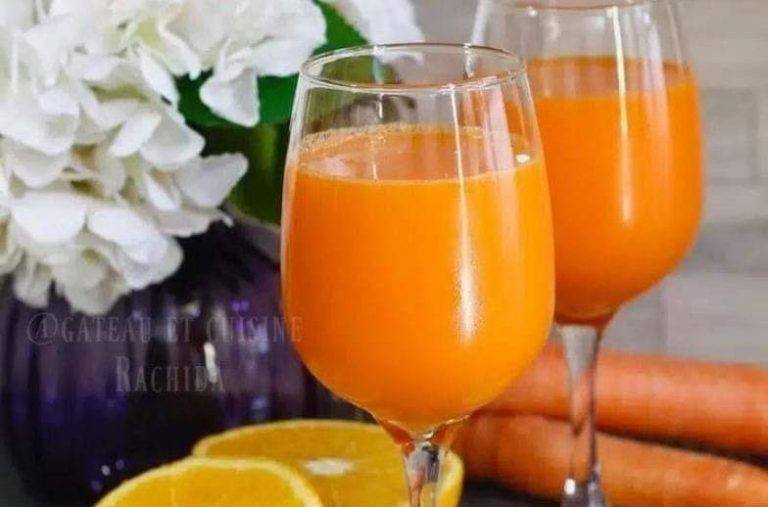 CARROT ORANGE TURMERIC AND GINGER JUICE