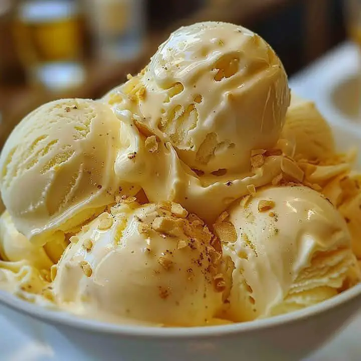 Creamy Lemon Custard Ice Cream