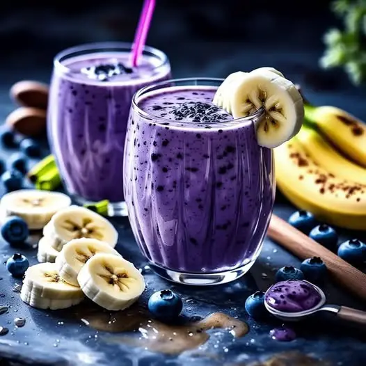 Banana-Blueberry Smoothie