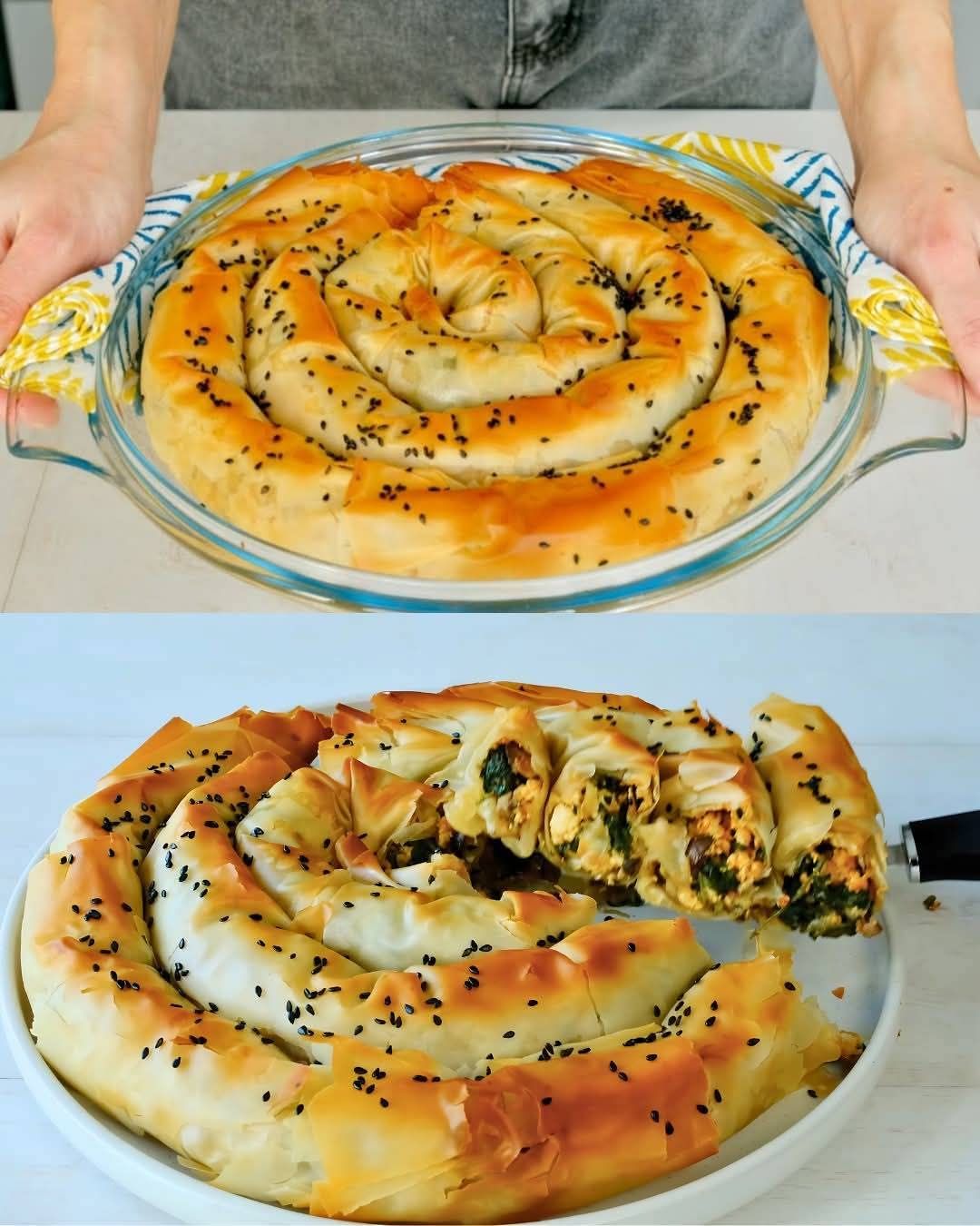 Spinach and Tofu Bread Rolls with Sesame Seeds