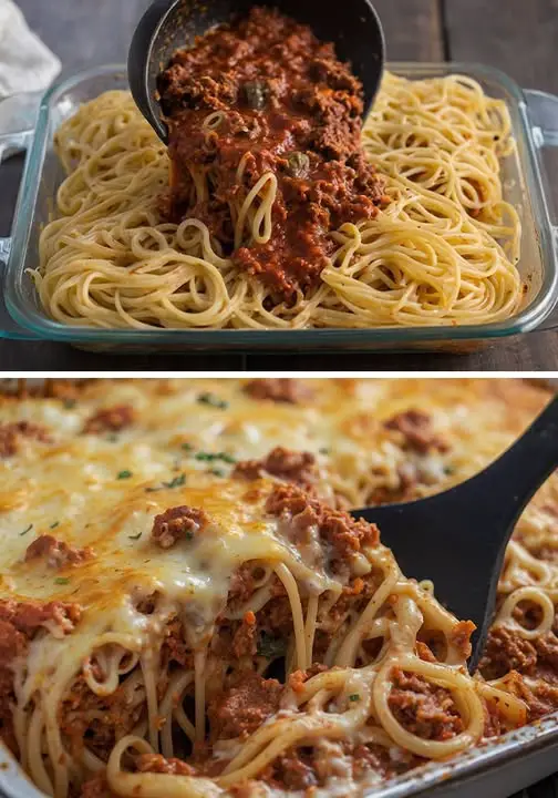 Spaghetti Casserole