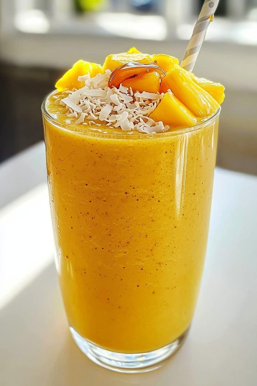 Mango Pineapple Smoothie –