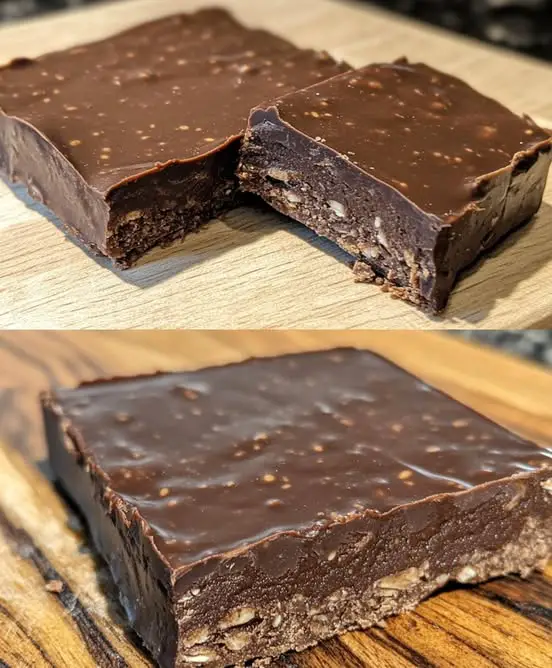 Chocolate Peanut Butter Protein Bars – No-Bake, Healthy & Viral Dessert