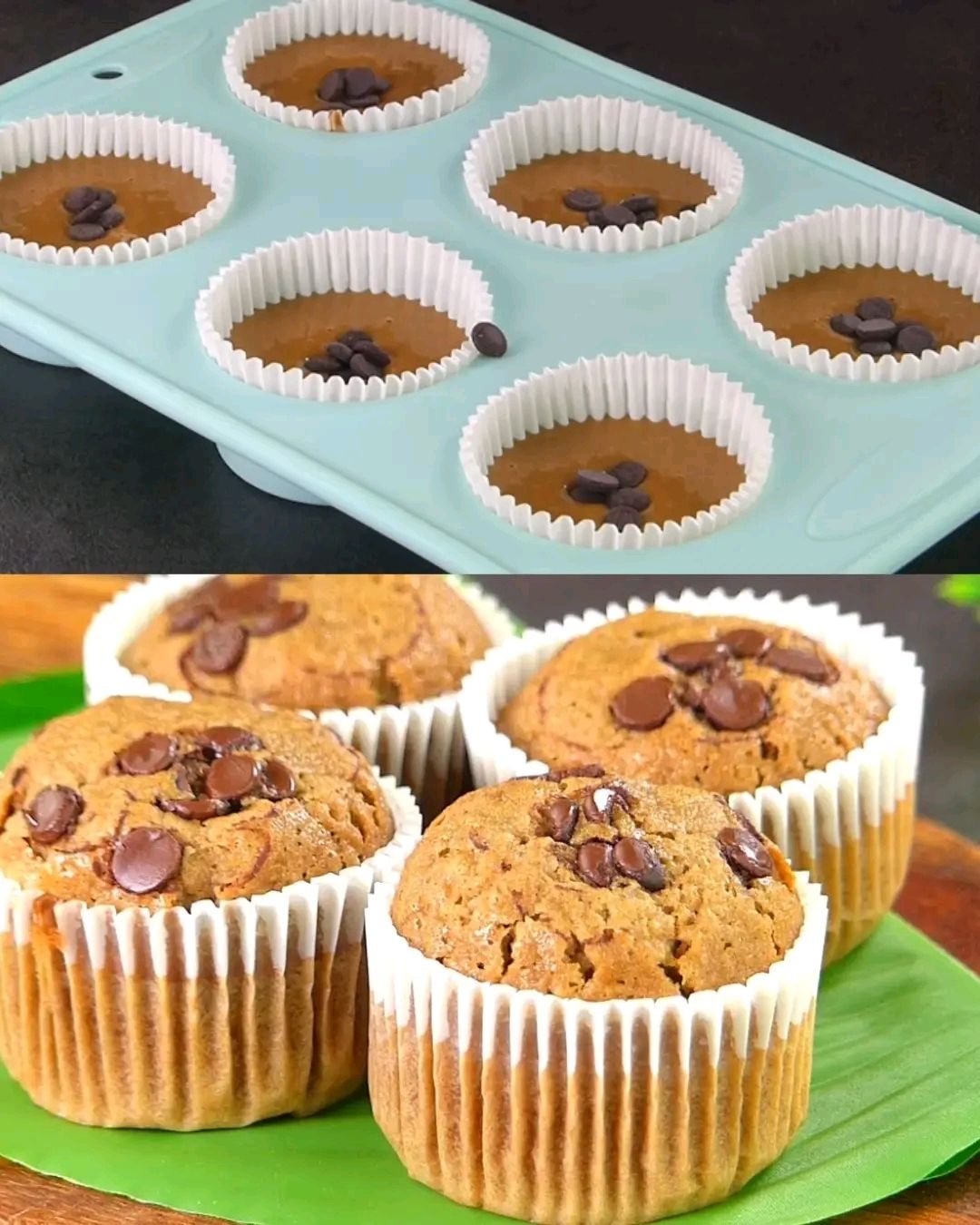 Dalgona Coffee Cupcakes / Eggless Coffee Muffins