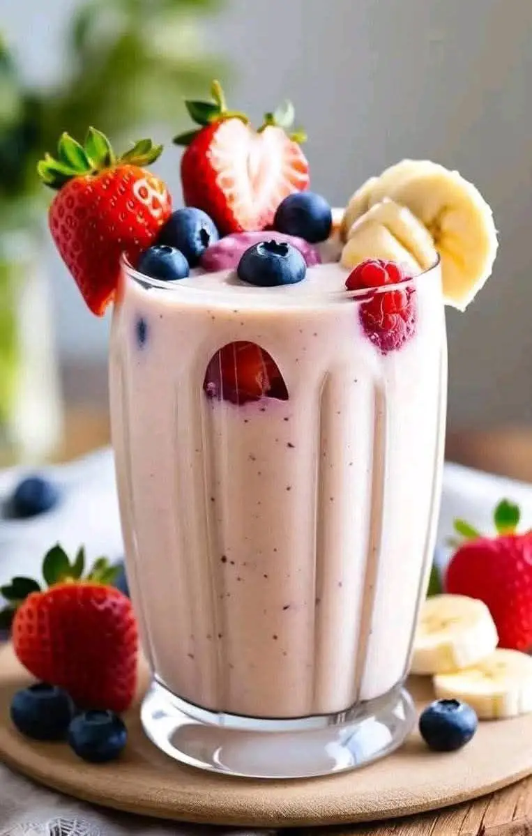 Berries & Banana Smoothie: A Delicious and Nutritious Treat!