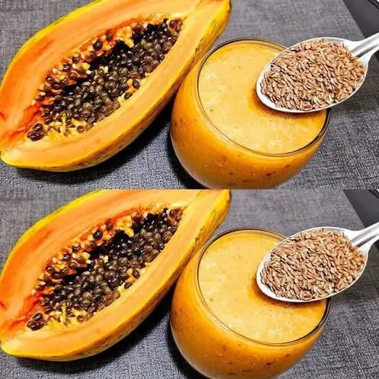 The Seed That Strengthens Bones, Eases Pain, and Helps You Lose Weight: Flaxseed and Papaya