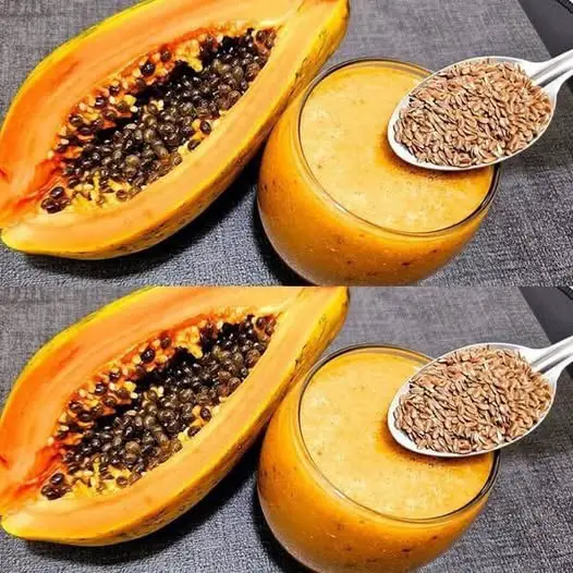 The Seed That Strengthens Bones, Eases Pain, and Helps You Lose Weight: Flaxseed and Papaya