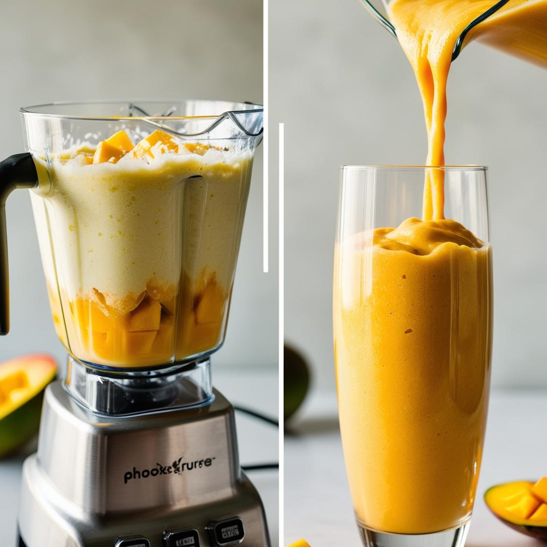 Creamy Coconut Mango Smoothie