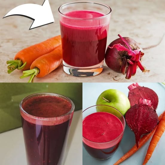 Natural Bomb to Boost Immunity: Carrot and Beet Drink