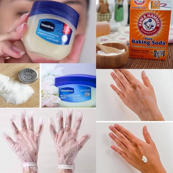 Baking Soda and Vaseline Combo is The Ultimate Hand Care Secret