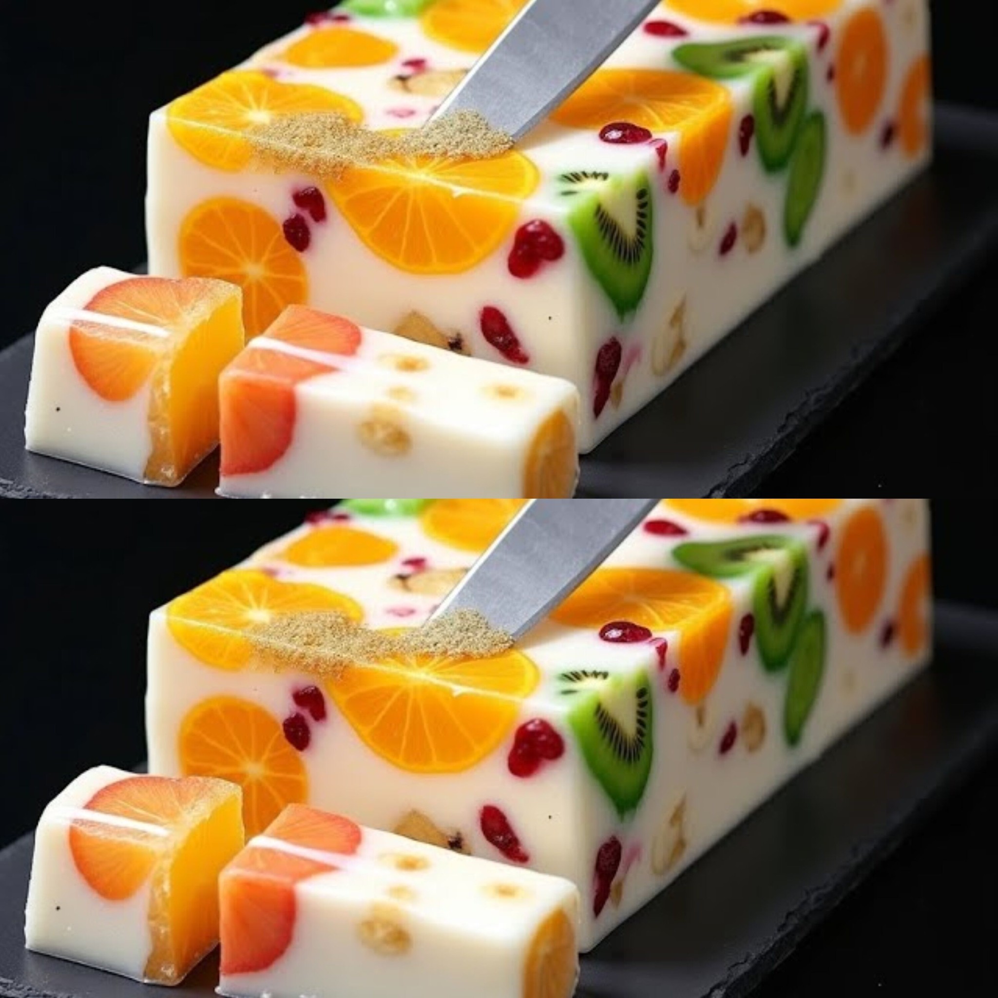 Milk and Fruit Dessert: A 5-Minute, Healthy, and Gelatin-Free Treat