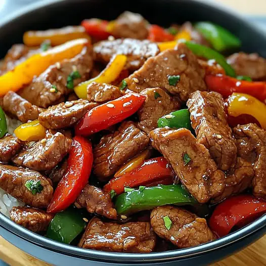 Would You Eat This Pepper Steak Stir Fry? ️