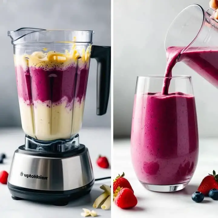 Vanilla Berry Protein Smoothie