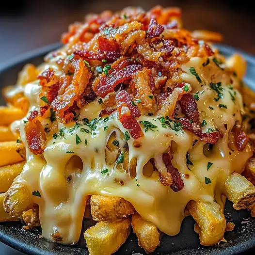 Loaded Bacon Cheese Fries