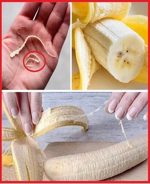 Why Do Bananas Have Those Tiny Strings? The Secret Behind Them!