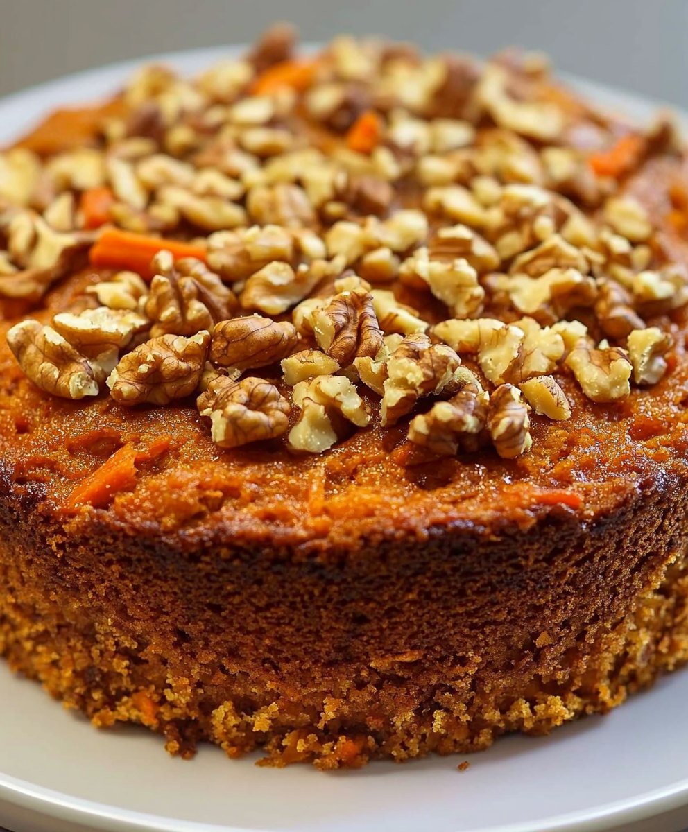 Wholesome Carrot Apple Oatmeal Cake