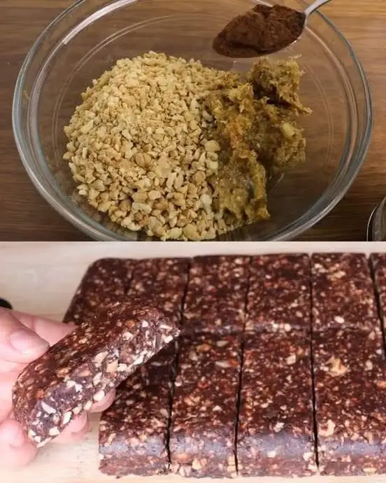 Date and Peanut Energy Bars