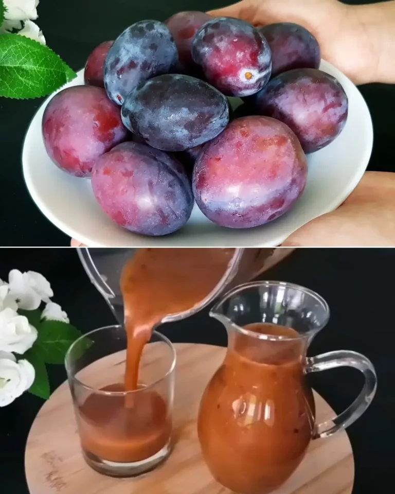 Grandma’s Liver-Cleansing Plum Drink: A Natural Detox Recipe