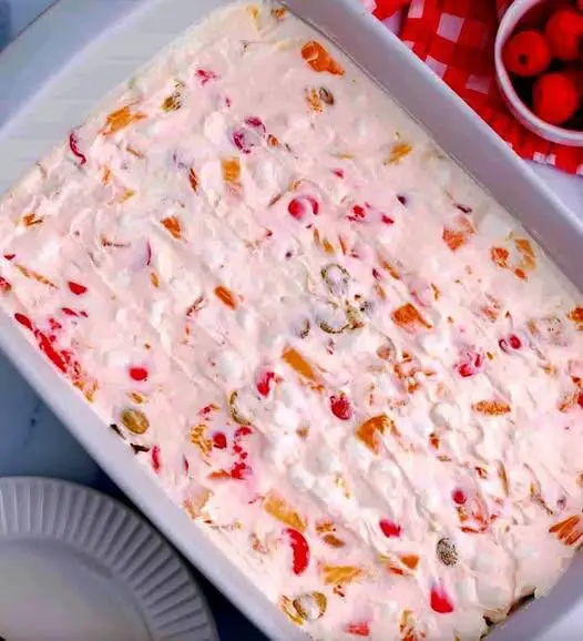Easy Frozen Fruit Salad recipe