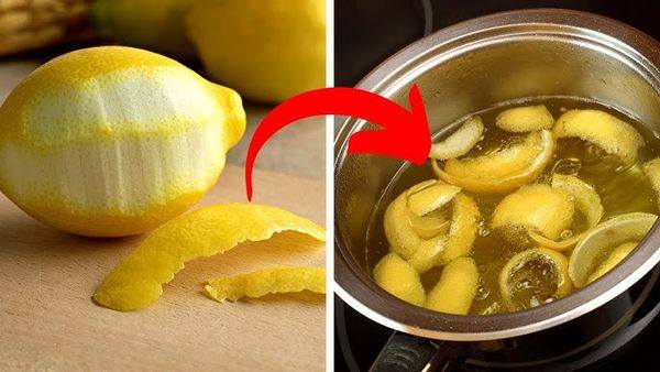 Boil Lemon Peels and Drink the Liquid, THIS Will Happen to Your Body!