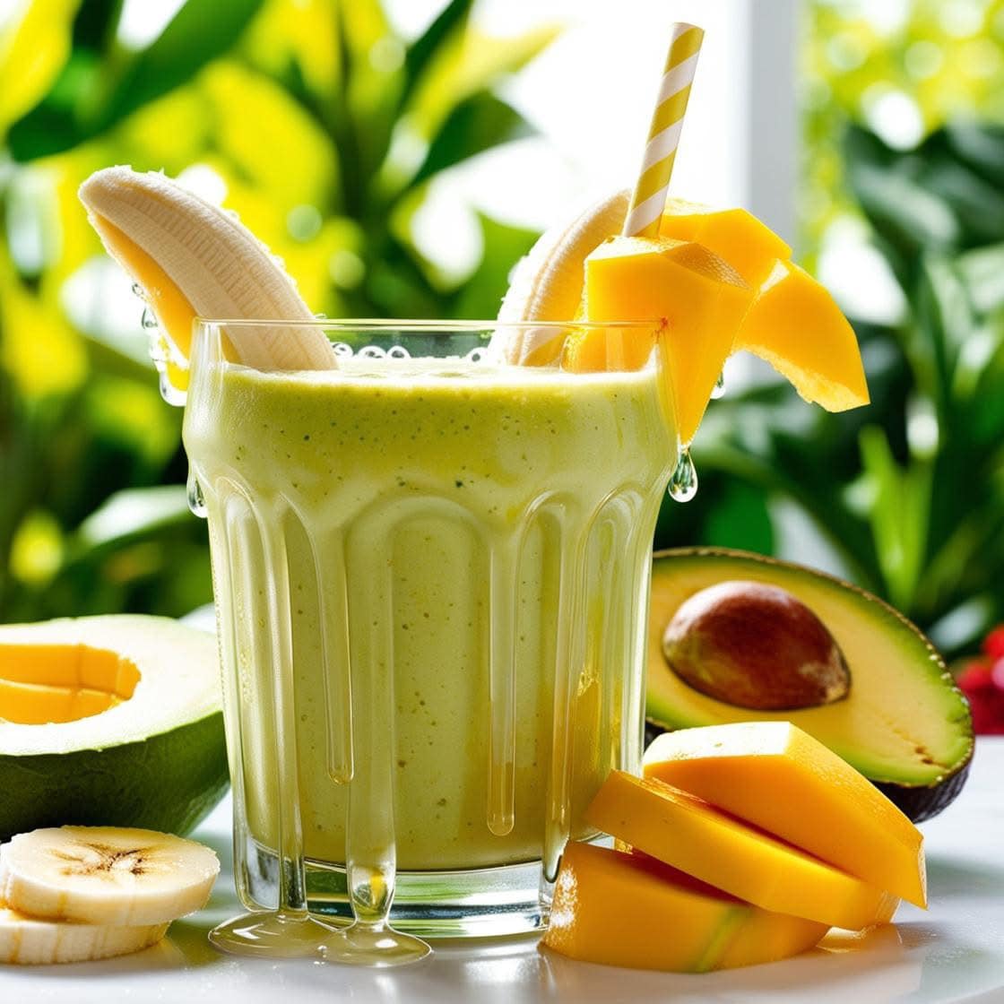 Banana Mango Avocado Smoothie Recipe 1 488658386 681463621121491 1075091639939427164 n