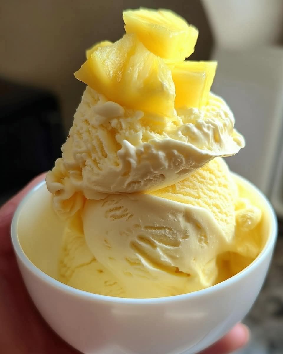 PINEAPPLE GREEK YOGURT ICE CREAM 1 492548242 988808303397560 515461575514084580 n