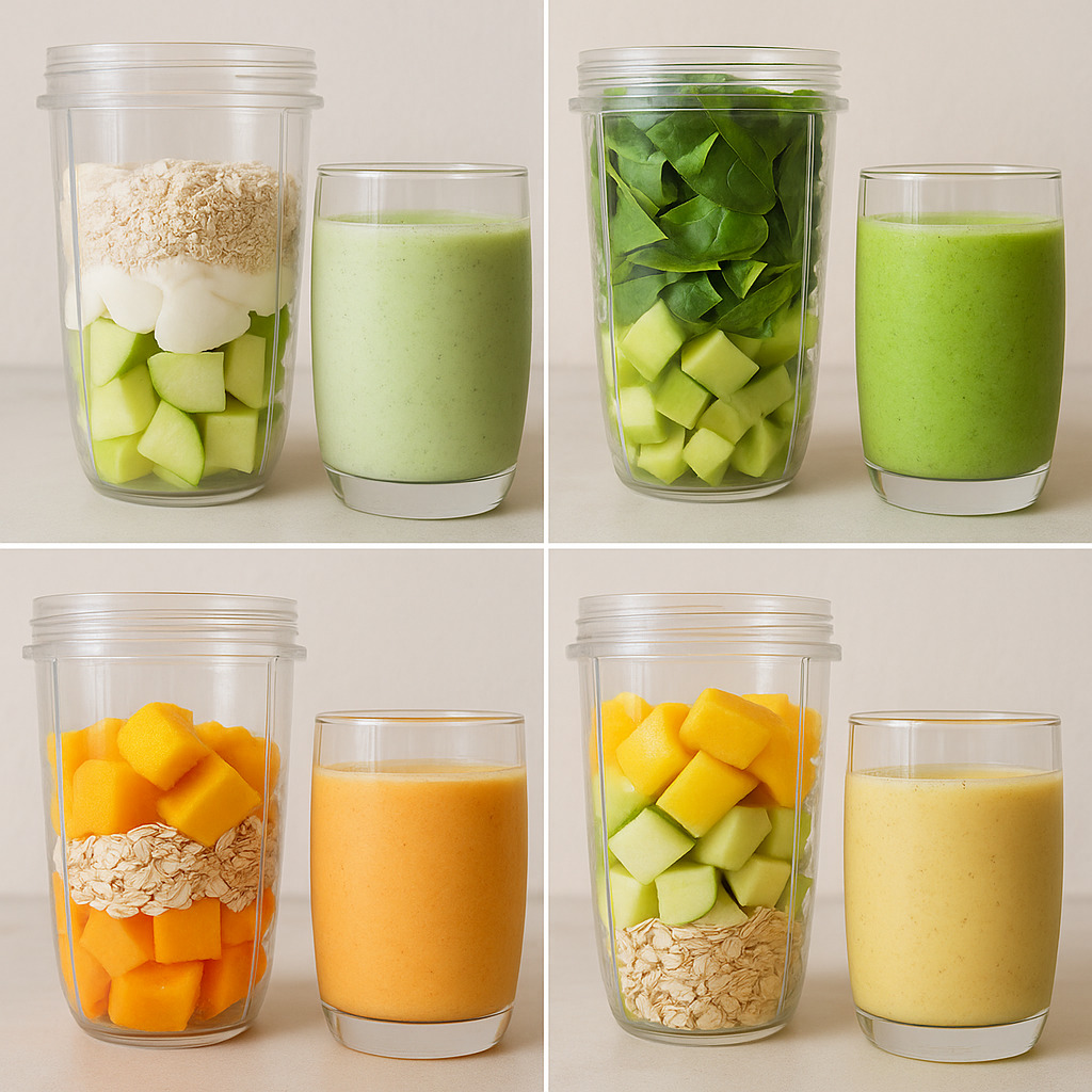 Fresh & Healthy Smoothie Combo (4 Easy Recipes) 1 494374197 1231157721700188 2332210493783842794 n