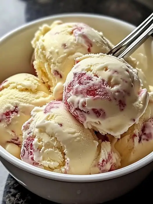Homemade Strawberry Vanilla Bean Ice Cream 1 495074683 122247487472064536 7582473675180857805 n