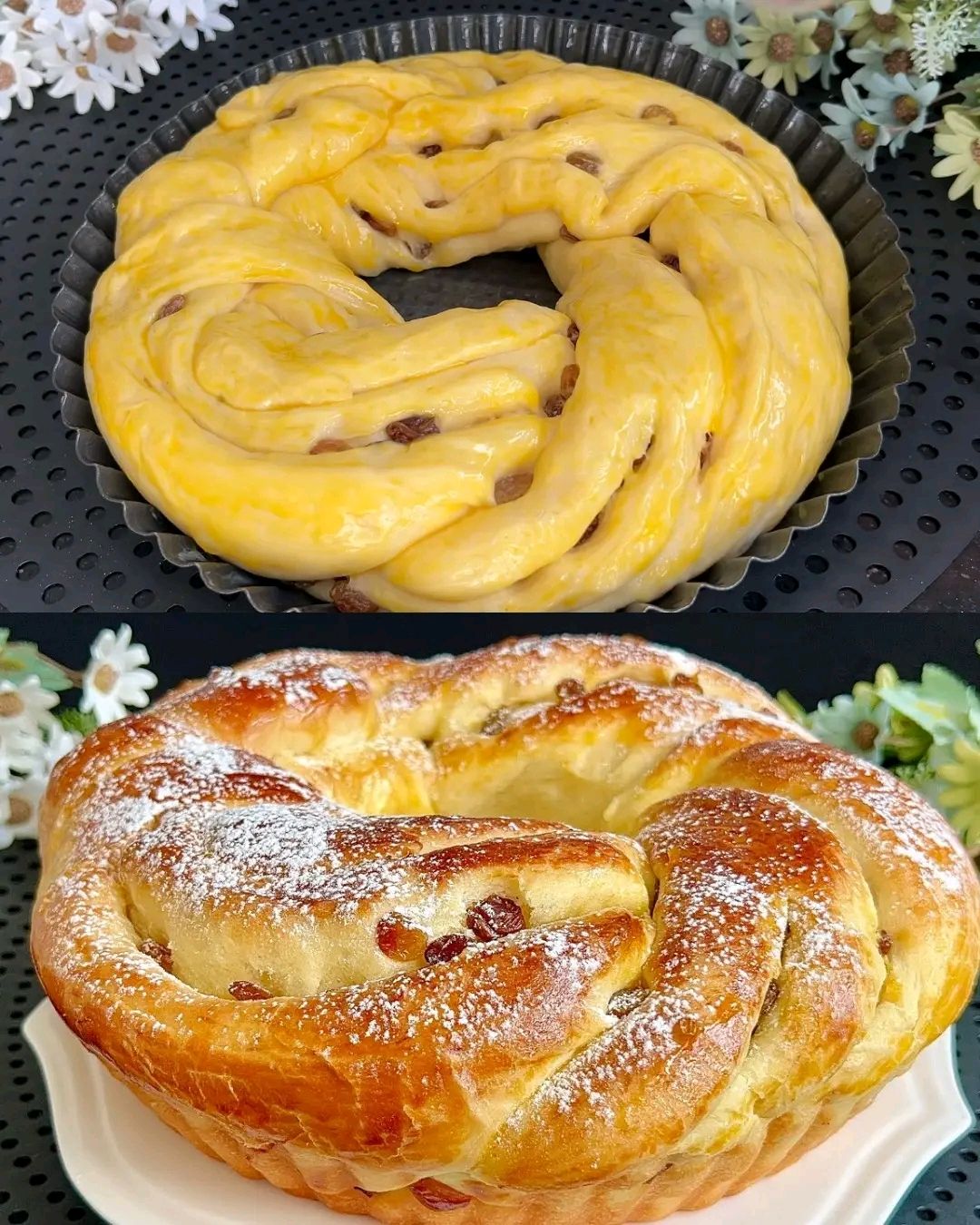 Soft Raisin-enriched Yeast Buns