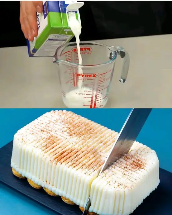 Coffee-Infused Creamy Sponge Cake Delight