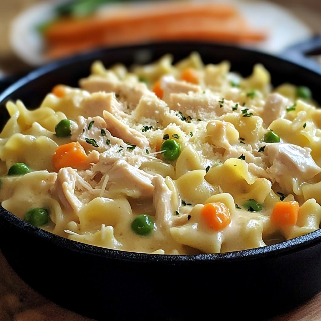 Chicken Pot Pie Pasta