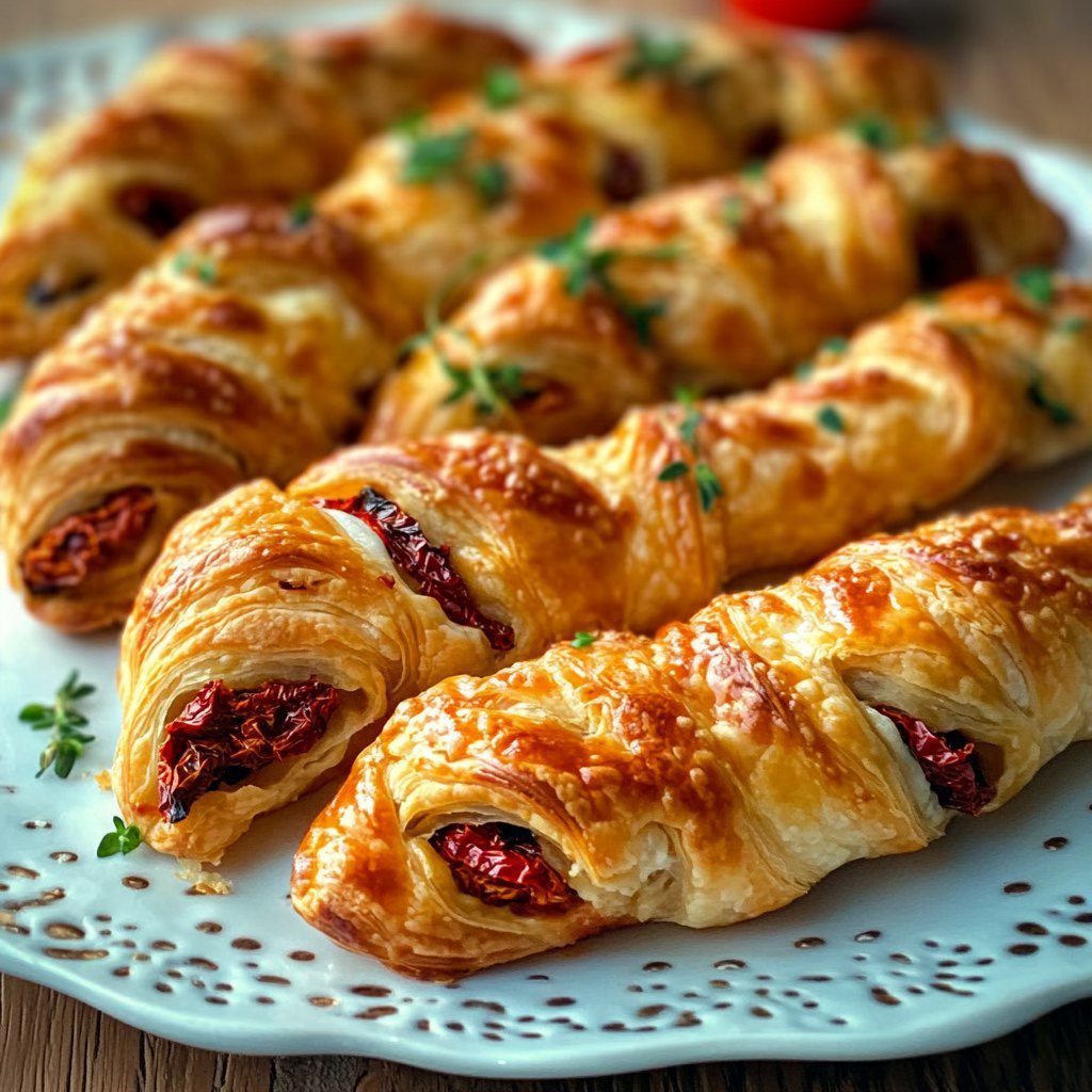 Puff Pastry Twists with Sundried Tomatoes & Mozzarella 1 499300290 122221355876083266 9051428980915402573 n