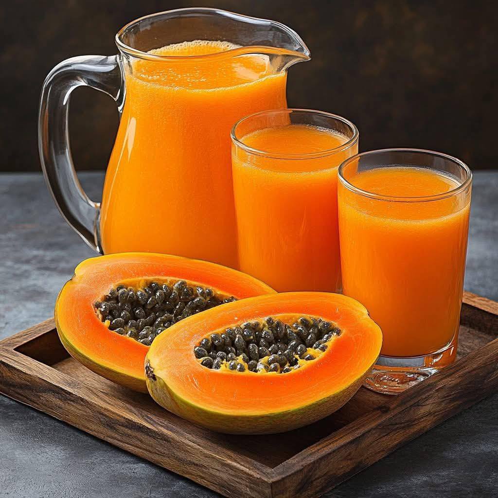Fresh Papaya Juice Recipe
