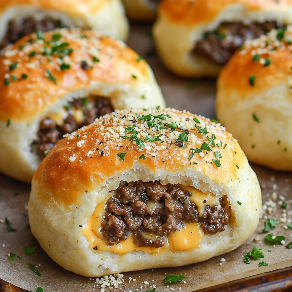 Garlic and Parmesan Cheeseburger Bombs 1 502579007 122222831564083266 1400999990942222510 n