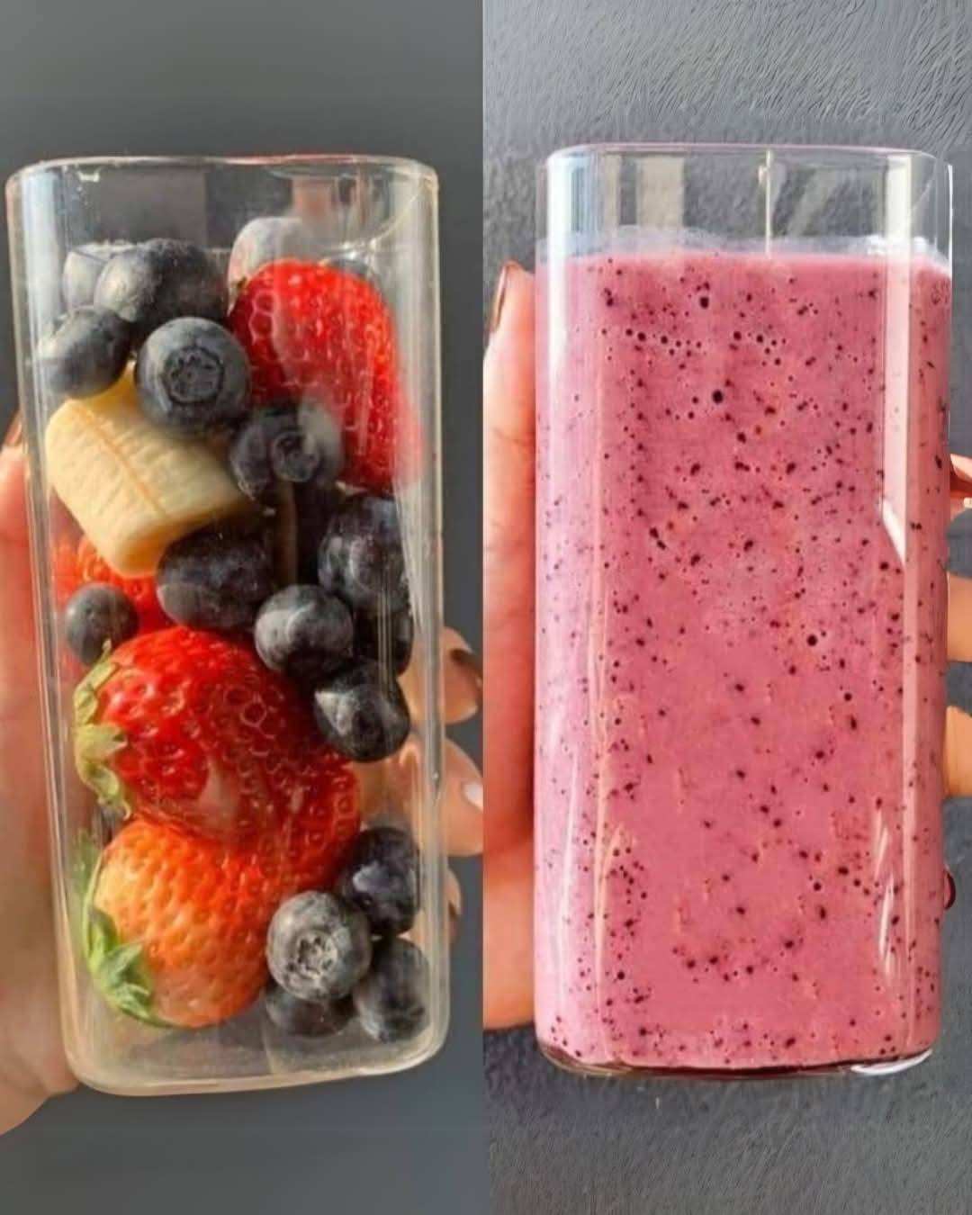 Berry and Banana Smoothie