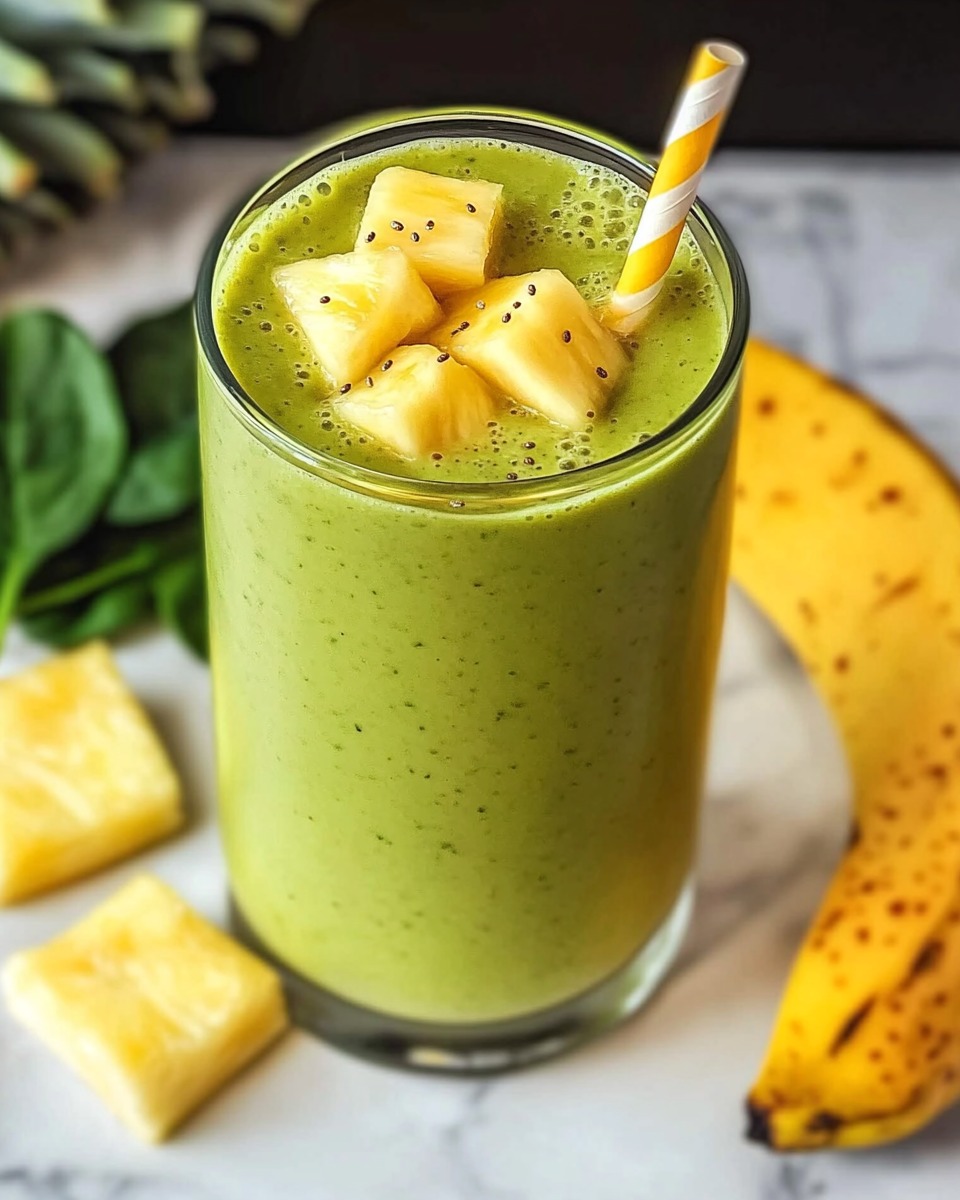 Pineapple Banana Spinach Smoothie 1 496806272 122156833634583199 3682980109979680596 n