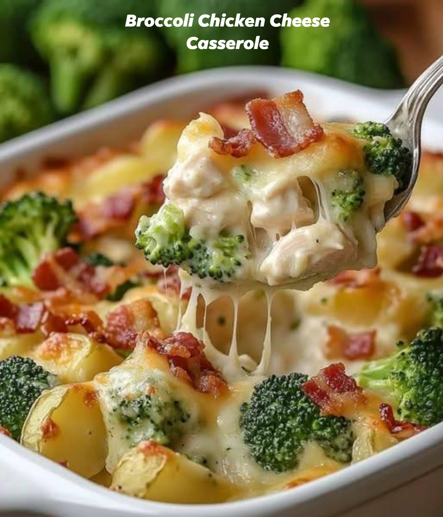 Broccoli Chicken Cheese Casserole