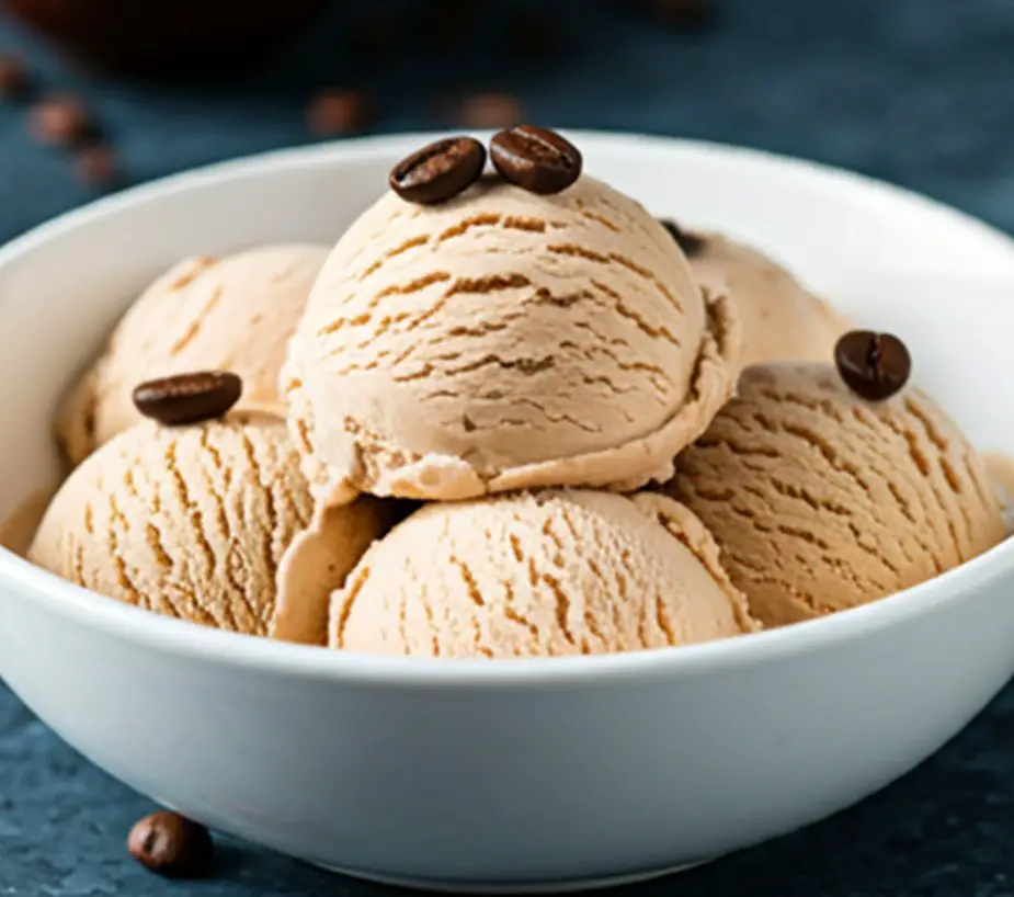 Homemade Coffee Ice Cream